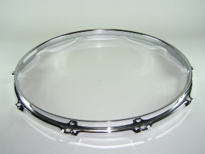8" -4 Steel Hoop snareside hoop Chrome